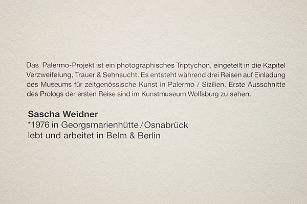 Documentation Ease and eagerness, Kunstmuseum Wolfsburg